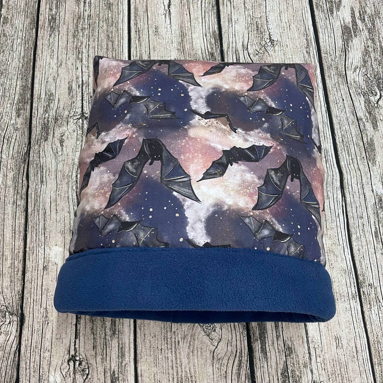 Kuschelsack - Fledermaus Jeansblau