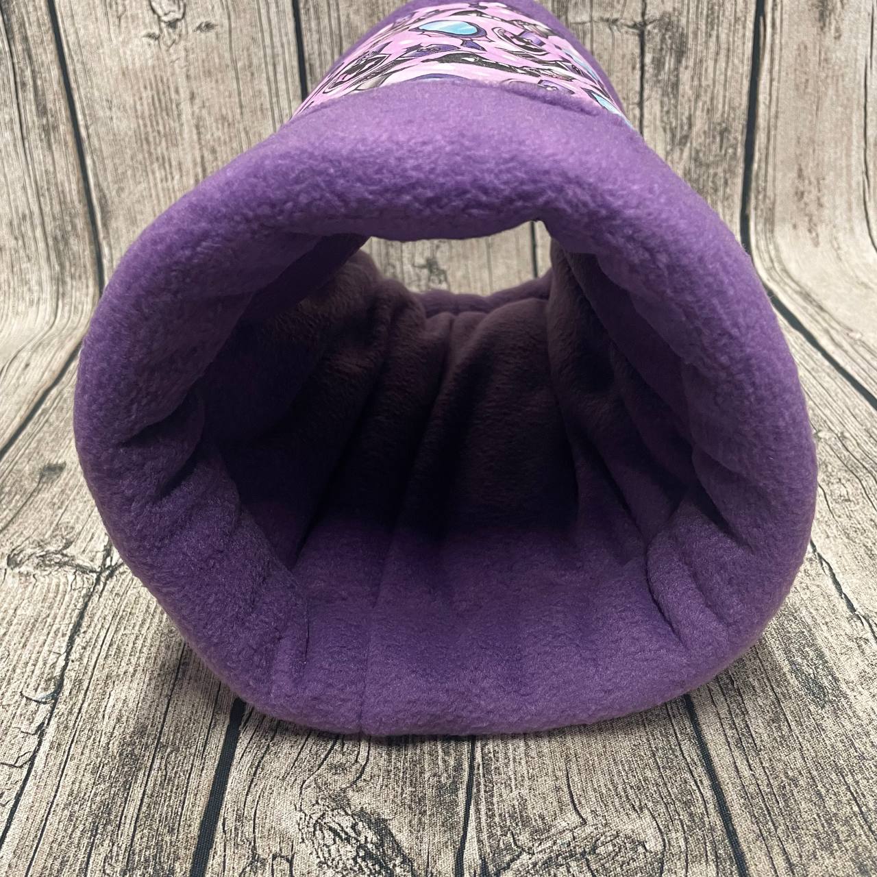 Kuschelrolle Kuscheltunnel - Vampir Make-Up Lila