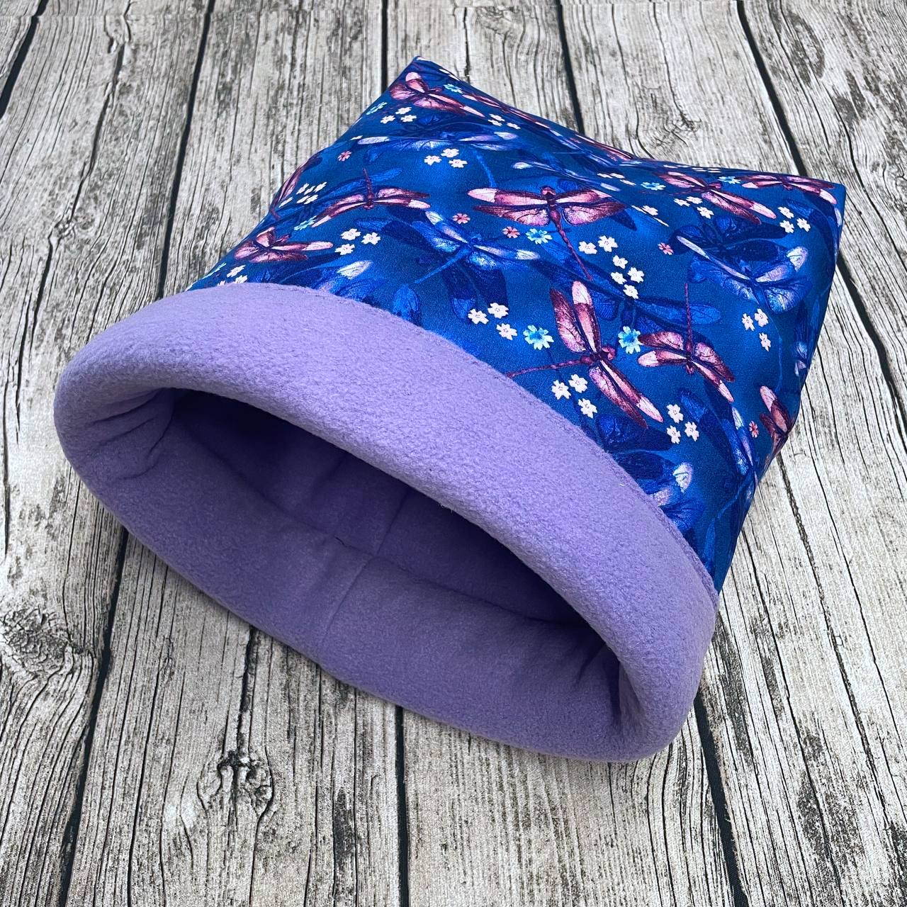 Kuschelsack - Libellen Flieder