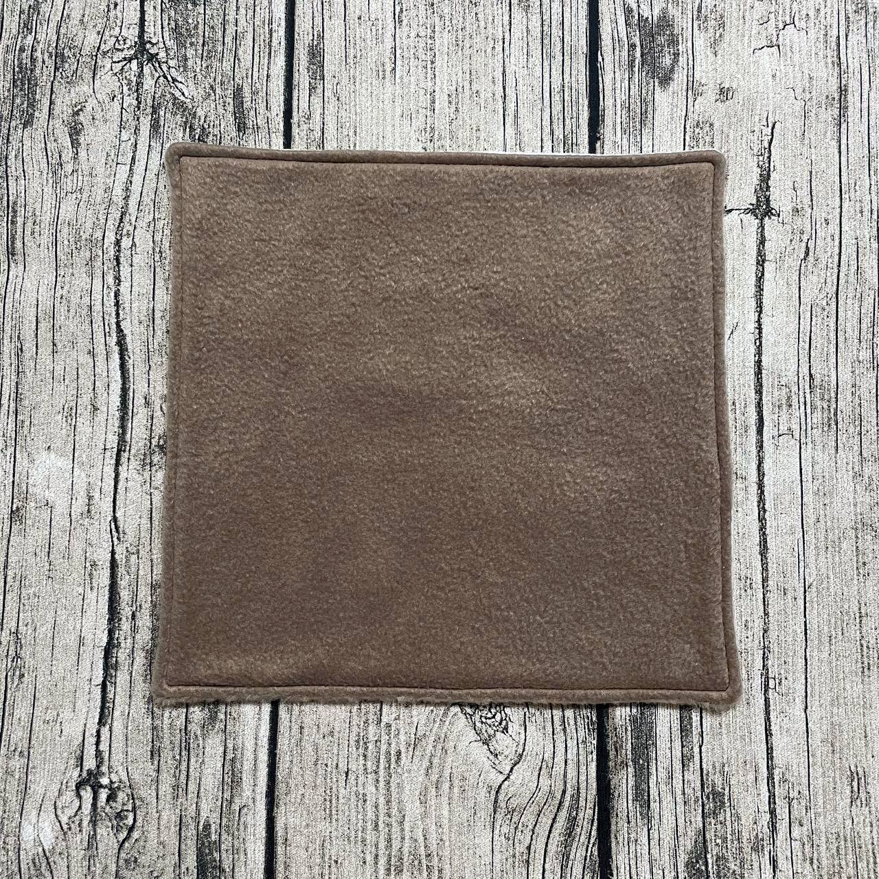 Pipipad für Kuschelsack 1-lagig ca. 25 cm x 25 cm Taupe
