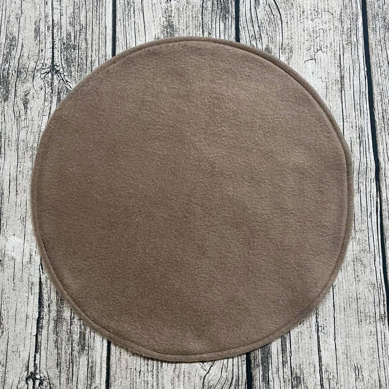 Pipipad für Wolkenbettchen Rund ca. 36cm im Durchmesser Taupe