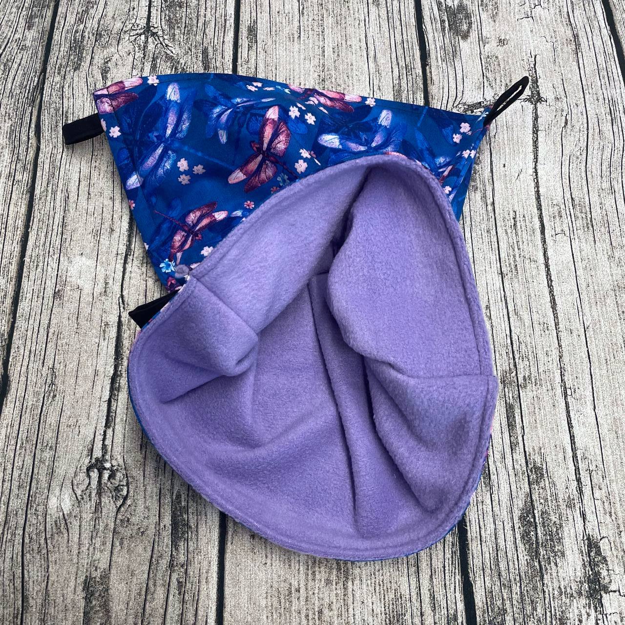 Durchhängematte L - Libellen Flieder