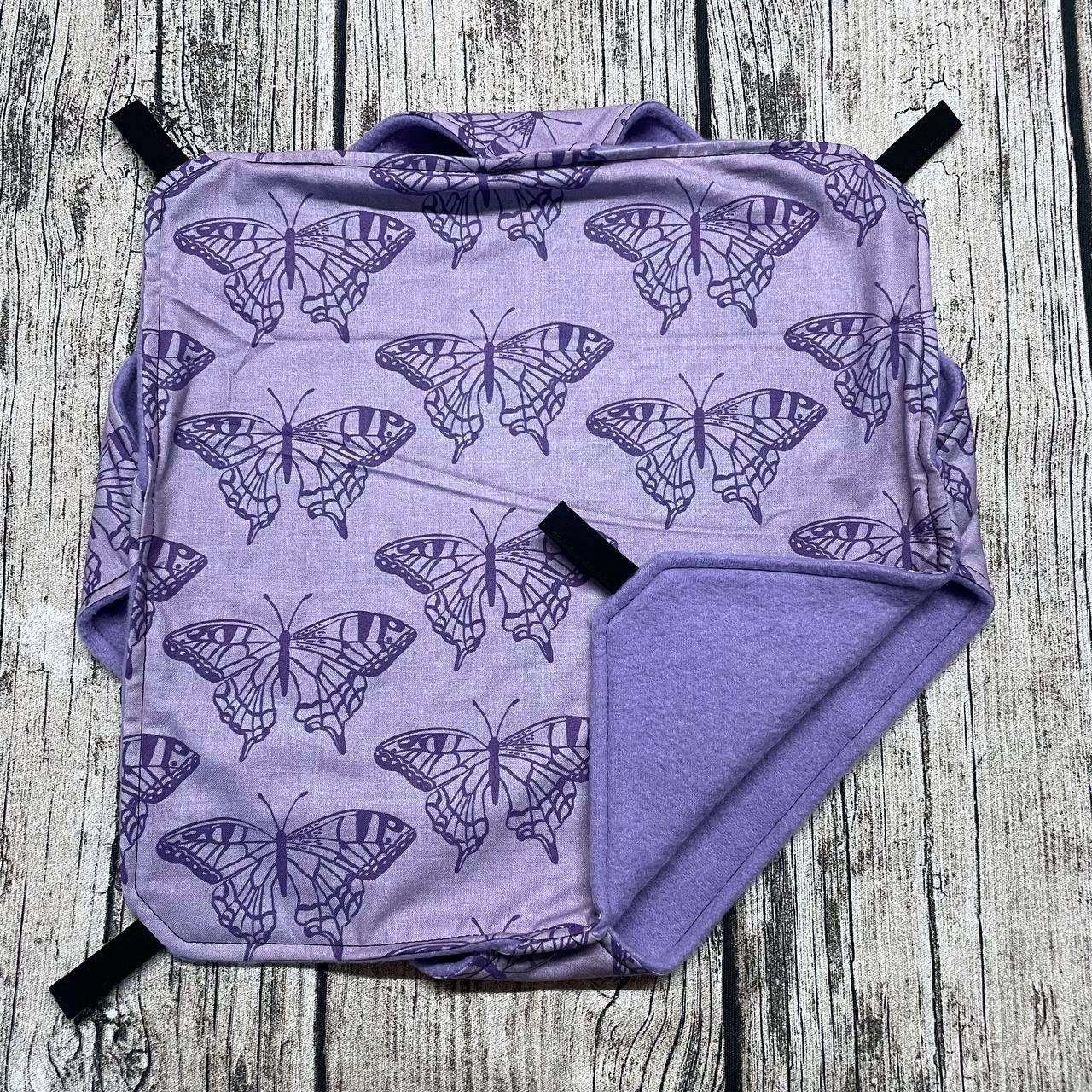 Doppelstöckige Hängematte L - Schmetterling Flieder