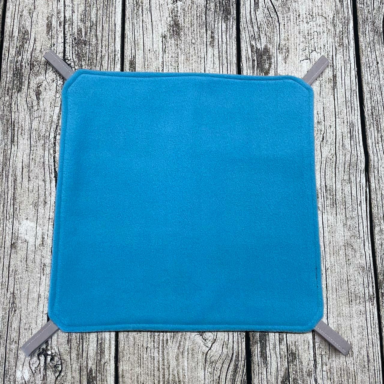 Hängematte L - Schädel Blumen und Pfeile Türkisblau