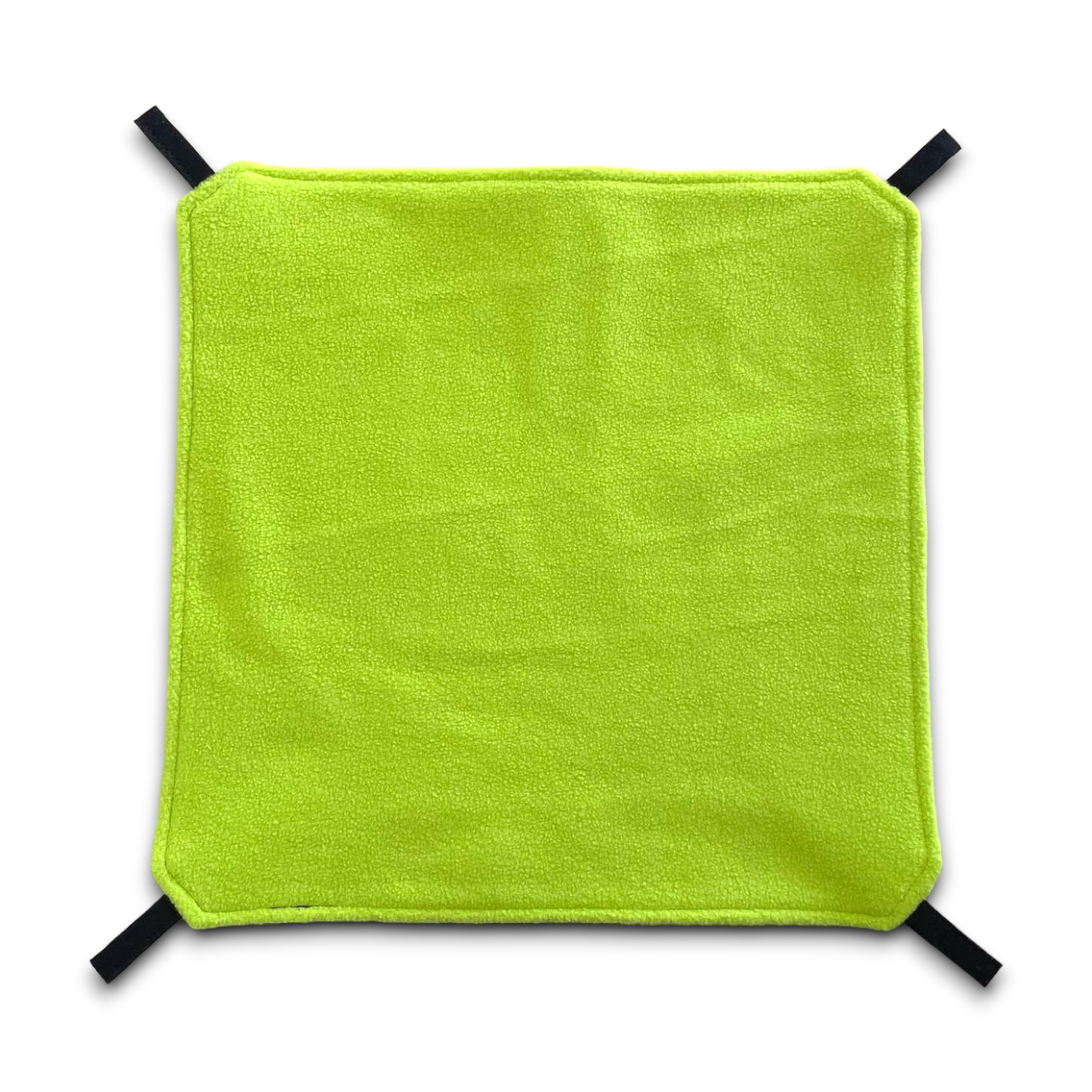 Hängematte XL - Quadrate Blumen Hellgrün