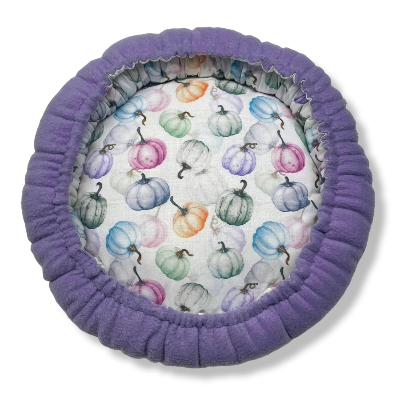 Wolkenbettchen Bunte Kürbisse Flieder