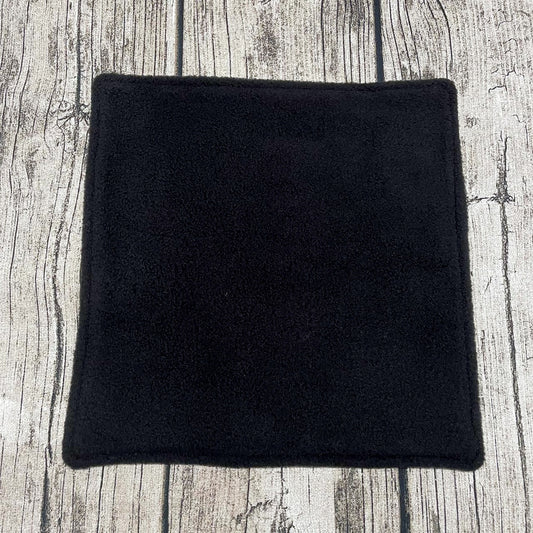 Pipipad für Kuschelsack 1-lagig ca. 25 cm x 25 cm Schwarz