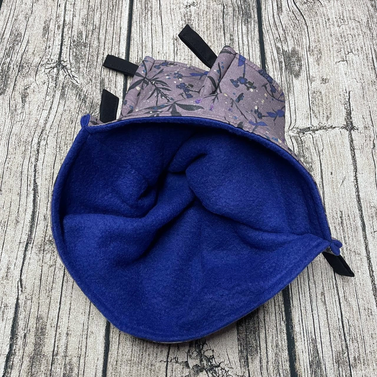 Durchhängematte M - Magische Blumen Dunkelblau