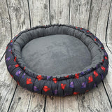 Wolkenbettchen für Katzen und Hunde - Batwinged Angel and Devil