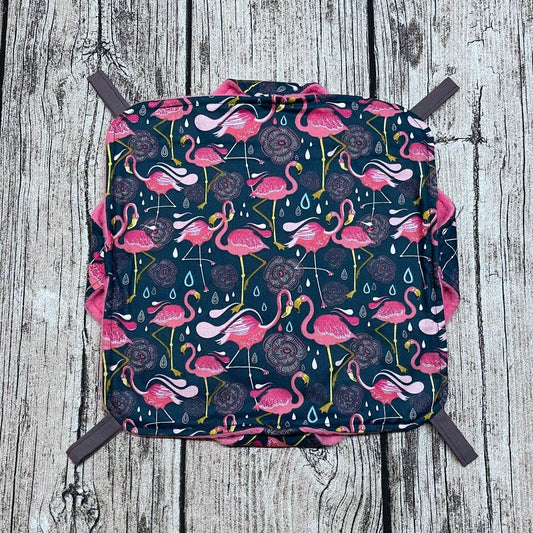 Doppelstöckige Hängematte M - Flamingo Rosa